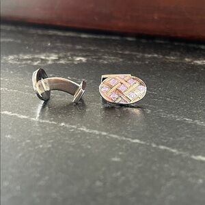 Berend DeWitt Silver Cufflinks